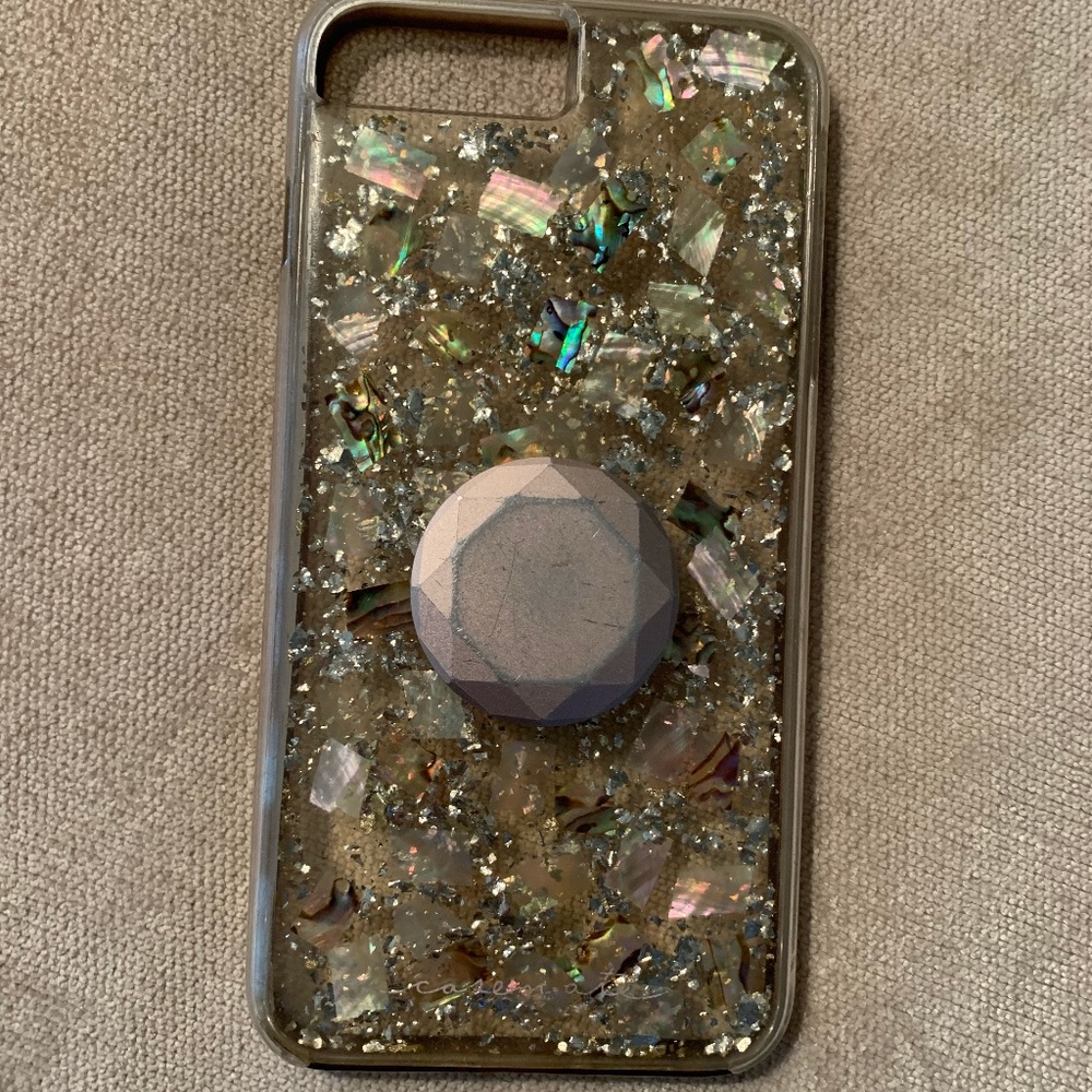 Casemate Mother of Pearl w/ Pop Socket iPhone 7+